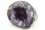 Gleaming Deep-Purple Amethyst Geode - Uruguay #342723-2